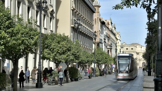 La Avenida de la Constitución de Sevilla