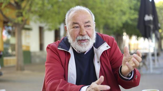Guillermo Gutiérrez en la Alameda de Hércules
