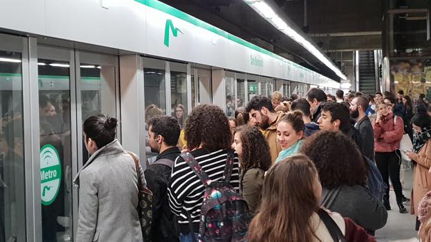 Servicios mínimos del Metro de Sevilla
