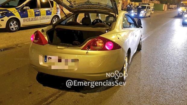Coche implicado en los hechos