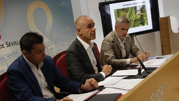 Antonio Muñoz, durante la rueda de prensa tras el consejo de Urbanismo