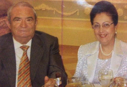 El matrimonio Salas Lozano, fundadores del Restaurante El Cairo