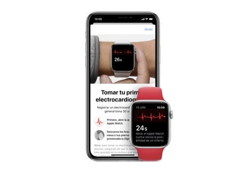 Cómo realizar un electrocardiograma con el Apple Watch