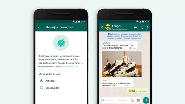 Como Activar Los Mensajes Temporales De Whatsapp Que Se Autodestruyen