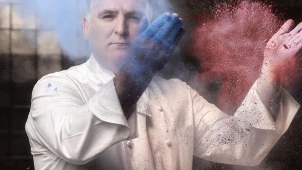 Una imagen de José Andrés colgada en el Faebook del Minibar