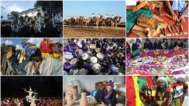 Algunas de las tradiciones inscritas en la lista del patrimonio cultural inmaterial de la humanidad