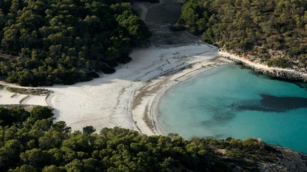 Playa S'Amarador en Santanyí (Baleares)